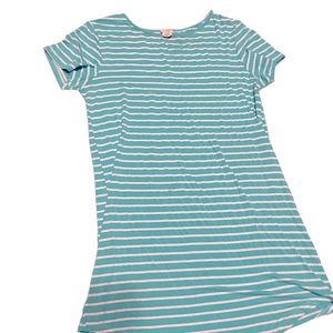 M womens striped dress